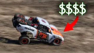 A Very EXPENSIVE RC Bash! (Traxxas UDR, MAXX, Sledge, & Losi LMT)