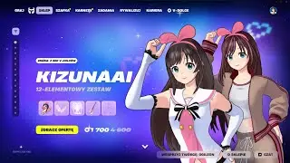 SKLEP FORTNITE 17.01.2026 *NOWE SKINY KIZUNAAI, NOWE BUTY, ZADIE, BAGIENNA BOJOWNICZKA, OSA*