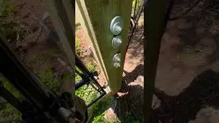 DIY Hang Your Chainlink Gate Like a Pro  ✅ #chainlink #fence #gate