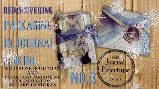 Packaging journal No.3 #sugarplumstories mini lapbook for winter christmas time.