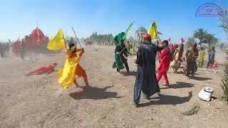 تشابيه واقعة الطف الكبرى / البركات  ( مشهد استهاد شبيه العباس ع ) . 1445 ه