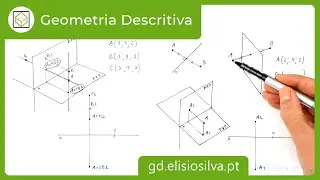 M&oacute;dulo 1, Aula 6 - Geometria Descritiva 10.&ordm; Ano - Simetria de Pontos
