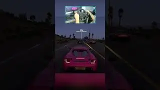 Racing in manual mode in Forza at full speed 🏁🔥