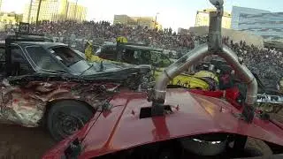 #86 VEGAS FEATURE DEMOLITION DERBY ONBOARD 2019