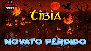 Tibia - um Novato Perdido /JADEBRA - 100 ao 200 DIA 16 #tibia  #monk #tibiaonline
