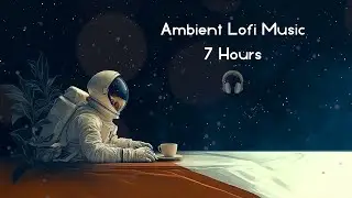 🚀 Astronaut Coffee & Lofi Music | 7 Hours of Chill Beats for Work & Study ☕🌌🎧 #lofi #relaxingmusic