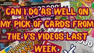 Can I do as well with the same pick of cards I brought for @A.Reyt.Good.Scratch last Sunday?? 🍀🍀