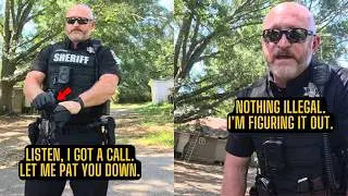 Cops Want To Pat Down Man Simply Resting While Walking Home