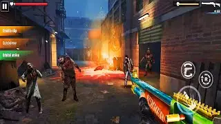 Mission 851 Zombie Fire 3D Offline Game | Zombie Fire Guns Upgrade