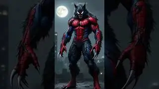 AI Fusion - (Werewolf + Spider-Man)