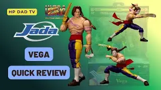 Unboxing & Review of Jada Toys Vega &ndash; Street Fighter&rsquo;s Masked Assassin in 1/12 Scale!