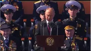 Putin's Speech translated english. Victory Day 9th May 2023 78th anniversary. Also text in Spanish.