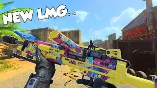 the NEW LMG..😍 (TIGERSHARK GAMEPLAY) COD BO4 DLC WEAPONS