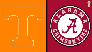 Tennessee Volunteers vs Alabama Crimson Tide Prediction | Week 8 College Football | 10/21/23