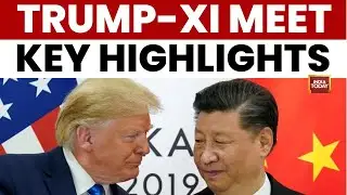 Trump-Xi Meet Key Highlights: High Stakes Busan Summit Amid Taiwan Tensions & Tech Wars |India Today