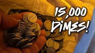 My DEEP Stack of Mercury Dimes