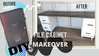 AMAZING and EASY DIY File Cabinet Makeover - PART 1 **YOU DONT WANT TO MISS**