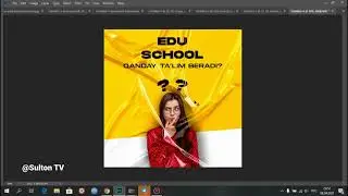 SMM Design Urban Style | SMM Dizayn Urban style.#5-Photoshop tutorial   #Photoshopdesign #SMMdesign