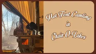 Vlog 🏕️ Solo Parent Camping - Chain-O-Lakes, IN
