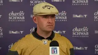 Harry Hall Saturday Flash Interview 2023 Charles Schwab Challenge