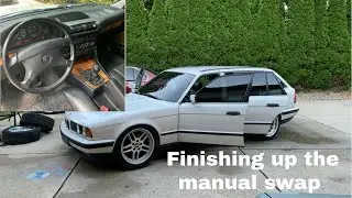 Замена механической коробки передач на моем E34 Touring, часть 2 | Эта работа — отстой!