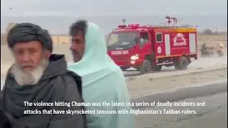 Afghan shelling kills 6 in Pakistan border town
