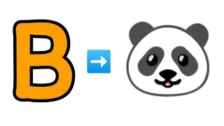 Easy panda drawing from alphabet B | Pencil drawing | Step by step drawing tutorial |