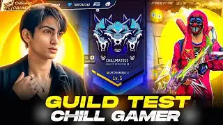 free fire live/team code live guild test 1v2 clutch entry my gill