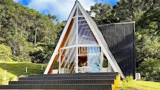 Невероятно красивый домик Cabana Tres A-Frame Cabin, в котором есть все необходимое