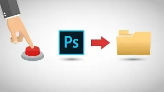 Export with Just One Button! - Photoshop Trick