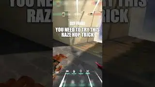 200 IQ RAZE TRICK 👀 #valorant #valorantclips #valorantgame