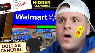 $449 OFF &rarr; Walmart SECRET Clearance + Dollar General Penny Item Shopping // No Coupons! Super Unsexy