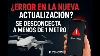 🚨 DJI Mini 2 SE pierde se&ntilde;al tras la actualizaci&oacute;n 1.17.4 | Problemas de conexi&oacute;n DJI Fly 2025.