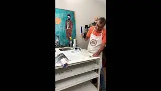 Jose Cacho inkAID Image Transfer to Plexiglas