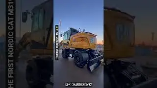 The First Nordic Cat M319! 🇸🇪 #cat #caterpillar #digger #excavator #tiltrotator #shorts #bagger