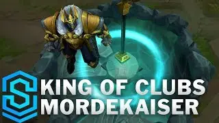 King of Clubs Mordekaiser Skin Spotlight - Pre-Release - League of Legends