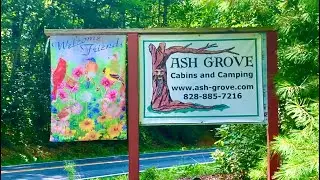 ASH GROVE Mountain Cabins and Camping #Brevard #northcarolina #cabin #ashgrove #mountaincamping