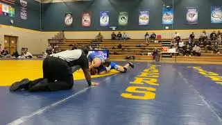 Carson Carlbom, Rush City, 160lbs Vs Trinity
