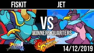 CouchWarriors Crossup 2 - Fiskit (Zetterburn) Vs. Jet (Wrastor) - Winners Quarters