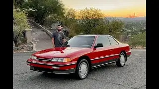 Andrew's Phoenix Red 1988 Legend L Coupe 5-Speed