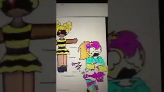 Evil 😈 queen bee chase with neon qt