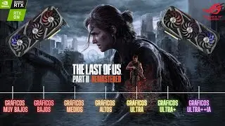 TLOU 2 PART 2 REMASTERIZADO EN RTX 3060 OC 12GB (TEST)