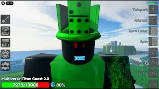 Soloing 1x1x1x1 with titan guest 2.0 (2nd attempt)