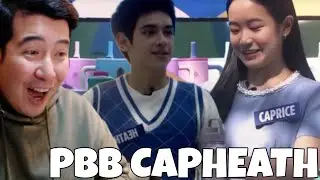 CapHeath Sweet Moments | PBB Collab Caprice Cayetano Heath Jornales | REACTION