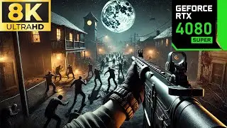 [8K] West Virginia Zombie Breakout: COD BO6 - RTX 4080 Super