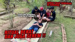 HARUS TIDUR SENDIRI DI KUBURAN !! Akankah Boy kuat dengan ritual ini ??