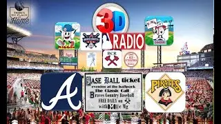 Atlanta Braves vs Pirates | 3D LIVE Stream Braves Country Play-by-Play Group Therapy Watch Party