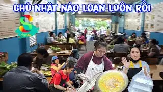 🟢Chủ nhật bánh xèo nhí náo loạn khách toàn ăn đặc biệt