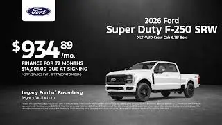 Ford Super Duty F-250 SRW 02/01/2026 6860336