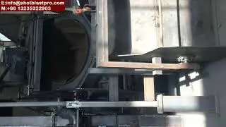 Barrel Type Shot Blasting Machine working video - Qinggong Machinery